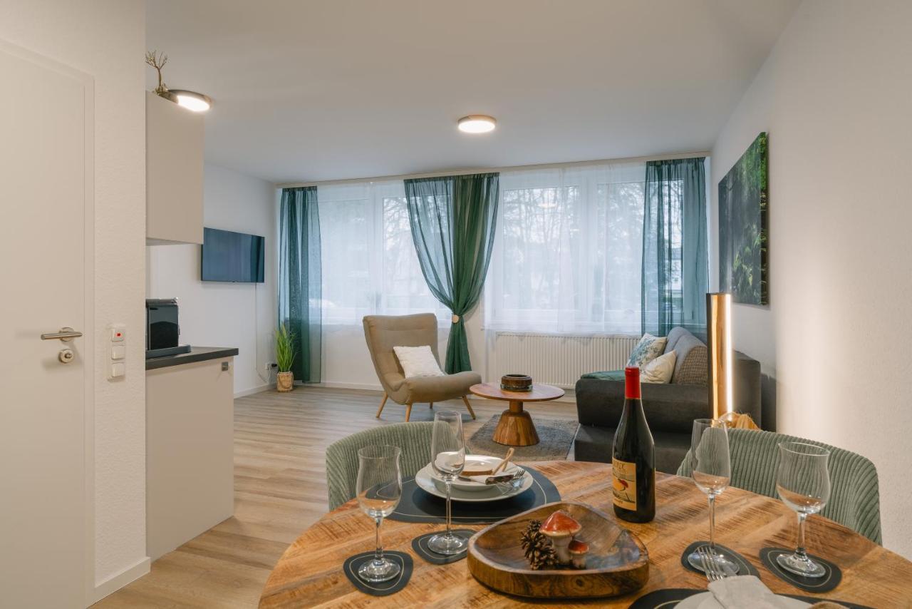 Modernes 2-Zimmer Themen-Apartment Im Zentrum Bayreuth Exterior photo